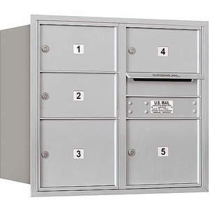 SALSBURY INDUSTRIES 3707D-05ARU Horizontal Mailbox Mb2 5 Doors Aluminium Rl 27 Inch | AG3JDC 33LE22