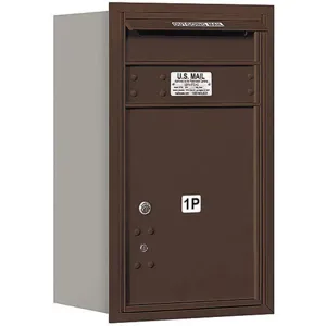 SALSBURY INDUSTRIES 3707S-1PZRP Horizontal Mailbox Private 1 Door Bronze Rl 27 Inch | AG3HCQ 33KW36