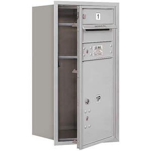 SALSBURY INDUSTRIES 3708S-01AFP Horizontal Mailbox Private 2 Door Aluminium Fl 30-1/2 Inch | AG3HJE 33KX88