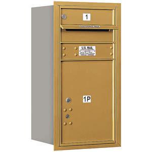 SALSBURY INDUSTRIES 3708S-01GRP Horizontal Mailbox Private 2 Door Gold Rl 30-1/2 Inch | AG3HGA 33KX29