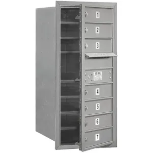 SALSBURY INDUSTRIES 3709S-07AFU Standard Mailbox 7 Doors | AD3EPC 3YNR4