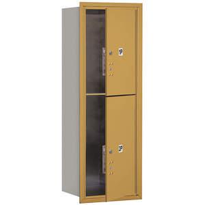 SALSBURY INDUSTRIES 3711S-2PGFP Horizontal Mailbox Private 2 Door Gold Fl 41 Inch | AG3HLU 33KY80