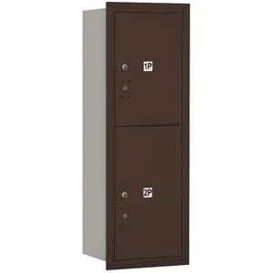 SALSBURY INDUSTRIES 3711S-2PZRP Horizontal Mailbox Private 2 Door Bronze Rl 41 Inch | AG3HLZ 33KY85