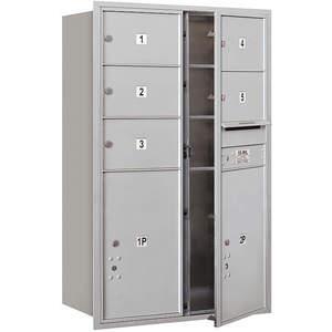 SALSBURY INDUSTRIES 3712D-05AFP Horizontal Mailbox Private 7 Door Aluminium Fl 44-1/2 Inch | AG3KXV 33LR49