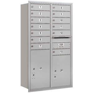 SALSBURY INDUSTRIES 3713D-13ARP Horizontal Mailbox Private 15 Doors Aluminium Rl 48 Inch | AG3LTX 33LX02