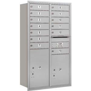 SALSBURY INDUSTRIES 3713D-13ARU Horizontal Mailbox Usps 15 Doors Aluminium Rl 48 Inch | AG3LPB 33LW20