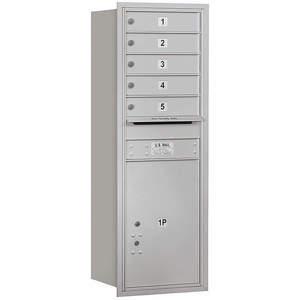 SALSBURY INDUSTRIES 3713S-05ARP Horizontal Mailbox Private 6 Door Aluminium Rl 48 Inch | AG3JFT 33LE94