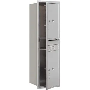 SALSBURY INDUSTRIES 3714S-2PAFP Horizontal Mailbox Private 2 Door Aluminium Fl 51-1/2 Inch | AG3JCM 33LE08