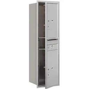 SALSBURY INDUSTRIES 3714S-2PAFU Horizontal Mailbox Usps 2 Door Aluminium Fl 51-1/2 Inch | AG3HVZ 33LA94