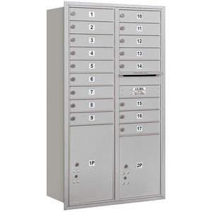 SALSBURY INDUSTRIES 3715D-17ARP Horizontal Mailbox Private 19 Doors Aluminium Rl 55 Inch | AG3MFT 33LZ86