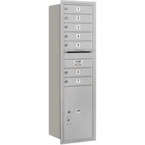 SALSBURY INDUSTRIES 3715S-07ARU Horizontal Mailbox Usps 8 Doors Aluminium Rl 55 Inch | AG3JRG 33LH64