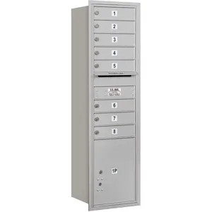 SALSBURY INDUSTRIES 3715S-08ARP Horizontal Mailbox Private 9 Doors Aluminium Rl 55 Inch | AG3JVL 33LJ66