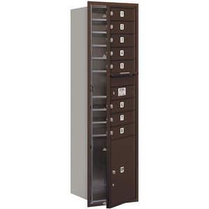 SALSBURY INDUSTRIES 3715S-08ZFP Horizontal Mailbox Private 9 Doors Bronze Fl 55 Inch | AG3KAH 33LK52