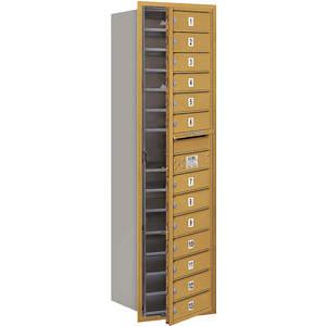 SALSBURY INDUSTRIES 3715S-13GFP Horizontal Mailbox Mb1 13 Doors Gold Fl 55 Inch | AG3KHF 33LM19