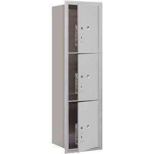 SALSBURY INDUSTRIES 3715S-3PAFP Horizontal Mailbox Private 3 Door Aluminium Fl 55 Inch | AG3JED 33LE46