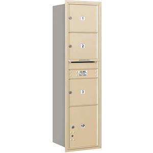 SALSBURY INDUSTRIES 3716S-03SRU Horizontal Mailbox Usps 4 Door Sandstone Rl 56-3/4 Inch | AG3JCX 33LE17