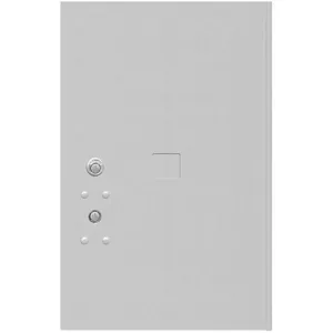 SALSBURY INDUSTRIES 3756P-ALM Replacement Door/Lock Horizontal PL6 Aluminium | AH3RUA 33KR71