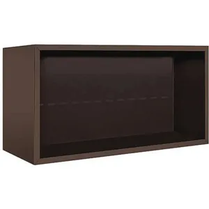 SALSBURY INDUSTRIES 3804D-BRZ Surface Enclosure for Double Column 4 Door Bronze | AH3RVR 33KY63