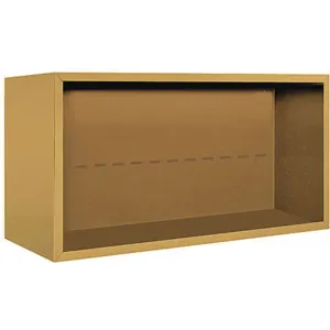 SALSBURY INDUSTRIES 3804D-GLD Surface Enclosure for Double Column 4 Door Gold | AH3RVT 33KY64