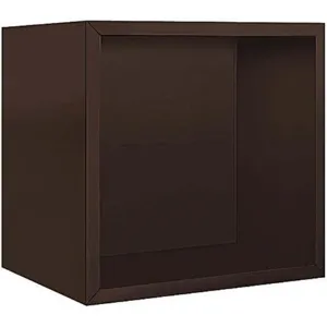 SALSBURY INDUSTRIES 3804S-BRZ Surface Enclosure for Single Column 4 Door Bronze | AH3RUK 33KX09