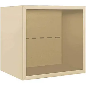 SALSBURY INDUSTRIES 3804S-SAN Surface Enclosure for Single Column 4 Door Beige | AH3RUM 33KX11