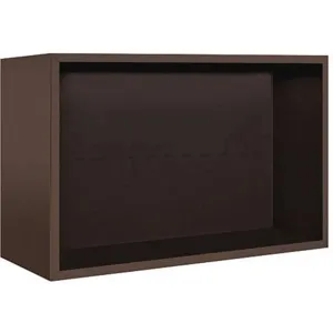 SALSBURY INDUSTRIES 3805D-BRZ Surface Enclosure for Double Column 5 Door Bronze | AH3RVW 33KY67