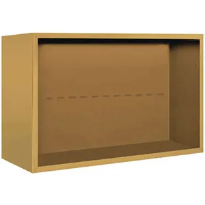 SALSBURY INDUSTRIES 3805D-GLD Surface Enclosure for Double Column 5 Door Gold | AH3RVX 33KY68