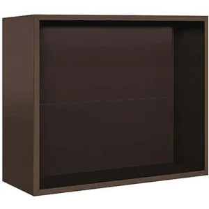 SALSBURY INDUSTRIES 3806D-BRZ Surface Enclosure for Double Column 6 Door Bronze | AH3RWK 33KZ61