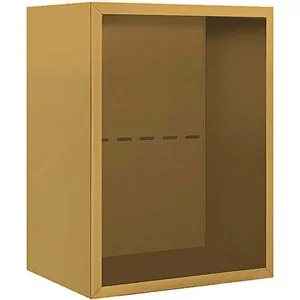 SALSBURY INDUSTRIES 3806S-GLD Surface Enclosure for Single Column 6 Door Gold | AH3RUV 33KX62