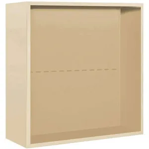 SALSBURY INDUSTRIES 3807D-SAN Surface Enclosure for Double Column 7 Door Beige | AH3RWR 33KZ67