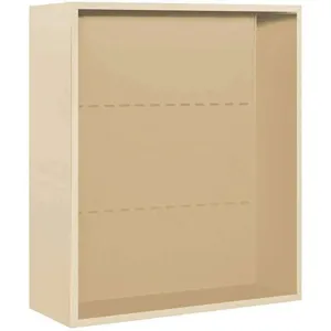 SALSBURY INDUSTRIES 3809D-SAN Surface Enclosure for Double Column 9 Door Beige | AH3RXN 33LA36