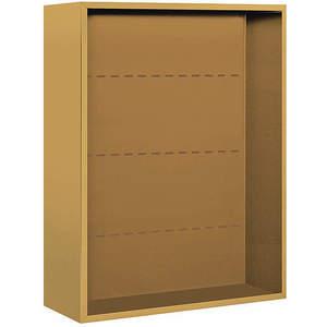 SALSBURY INDUSTRIES 3810D-GLD Surface Enclosure for Double Column 10 Door Gold | AH3RXR 33LA39