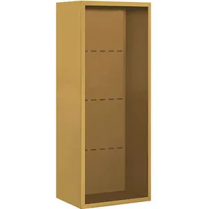 SALSBURY INDUSTRIES 3810S-GLD Surface Enclosure for Single Column 10 Door Gold | AH3RVN 33KY28