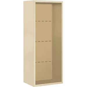 SALSBURY INDUSTRIES 3810S-SAN Surface Enclosure for Single Column 10 Door Beige | AH3RVP 33KY29