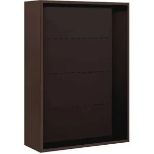 SALSBURY INDUSTRIES 3811D-BRZ Surface Enclosure for Double Column 11 Door Bronze | AH3RYD 33LC04