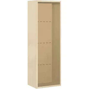 SALSBURY INDUSTRIES 3811S-SAN Surface Enclosure for Single Column 11 Door Beige | AH3RWC 33KY73