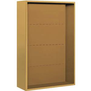 SALSBURY INDUSTRIES 3812D-GLD Surface Enclosure for Double Column 12 Door Gold | AH3RYJ 33LC09