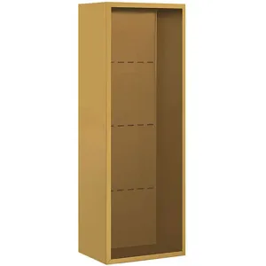 SALSBURY INDUSTRIES 3812S-GLD Surface Enclosure for Single Column 12 Door Gold | AH3RWF 33KY76