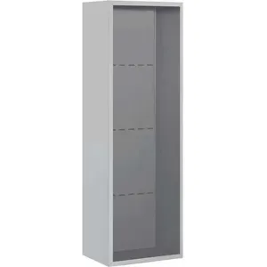 SALSBURY INDUSTRIES 3813S-ALM Surface Enclosure for Single Column 13 Door Gray | AH3RWT 33KZ68