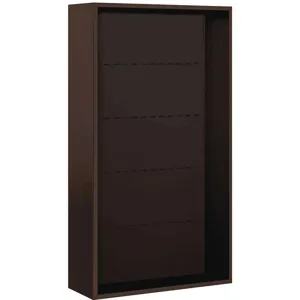 SALSBURY INDUSTRIES 3815D-BRZ Surface Enclosure for Double Column 15 Door Bronze | AH3RZF 33LD24