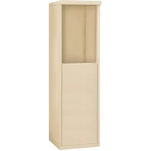 SALSBURY INDUSTRIES 3906S-SAN Free-Standing Enclosure for Single Column 6 Door Beige | AH3RZR 33LD34