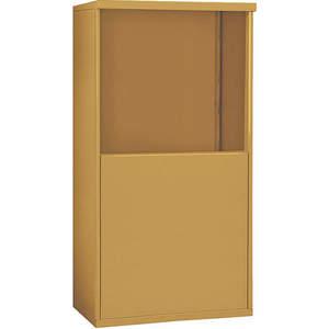 SALSBURY INDUSTRIES 3907D-GLD Free-Standing Enclosure for Double Column 7 Door Gold | AH3TCE 33LG53