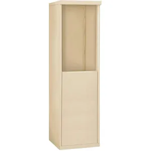 SALSBURY INDUSTRIES 3907S-SAN Free-Standing Enclosure for Single Column 7 Door Beige | AH3RZW 33LD38