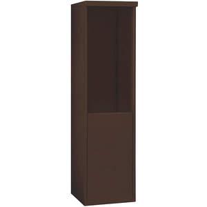 SALSBURY INDUSTRIES 3909S-BRZ Free-Standing Enclosure for Single Column 9 Door Bronze | AH3TAC 33LD72