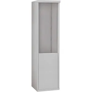 SALSBURY INDUSTRIES 3910S-ALM Free-Standing Enclosure for Single Column 10 Door Gray | AH3TAF 33LD75