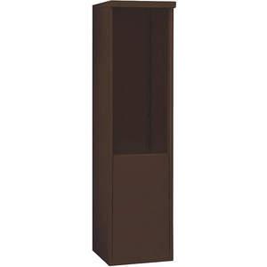 SALSBURY INDUSTRIES 3910S-BRZ Free-Standing Enclosure for Single Column 10 Door Bronze | AH3TAG 33LD76