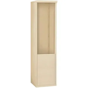 SALSBURY INDUSTRIES 3911S-SAN Free-Standing Enclosure for Single Column 11 Door Beige | AH3TAP 33LE61