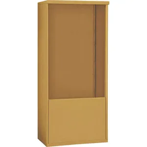 SALSBURY INDUSTRIES 3912D-GLD Free-Standing Enclosure for Double Column 12 Door Gold | AH3TDC 33LH84