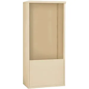 SALSBURY INDUSTRIES 3912D-SAN Free-Standing Enclosure for Double Column 12 Door Beige | AH3TDD 33LH85