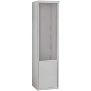 SALSBURY INDUSTRIES 3912S-ALM Free-Standing Enclosure for Single Column 12 Door Gray | AH3TAQ 33LE62